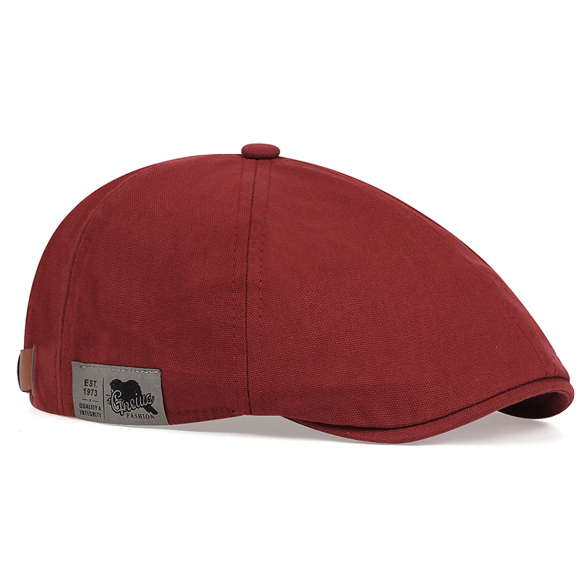 Men Side Letter Sticker Newsboy Caps British Painters Hats Spring and Autumn Adjustable Flat Cap Hip Hop Berets Peaked Cap
