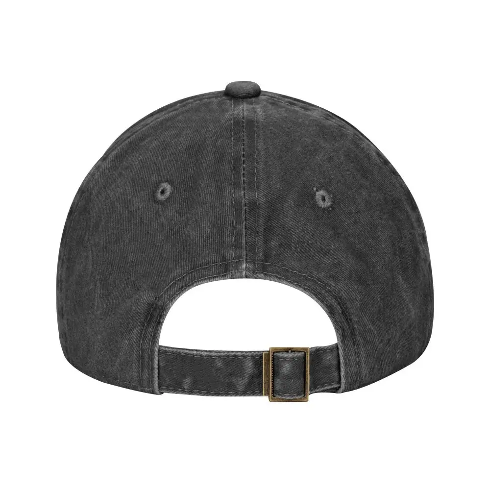 Gunki Green Logo Washed Baseball Cap Skull Fashion Trucker Hat Summer Unisex Teens Hiking Fishing Sunscreen Baseball Caps