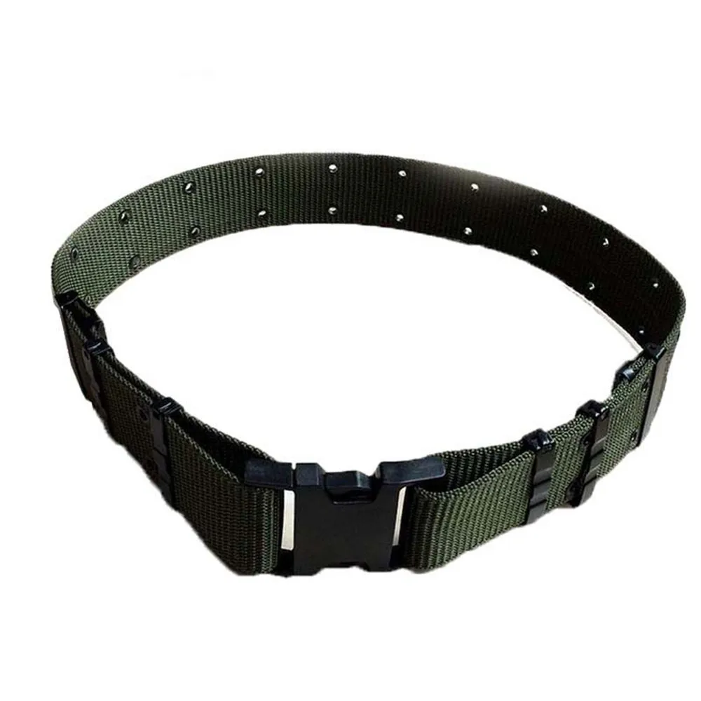 Wide Army Belt Tactical Military Nylon Waist Belts Quick Release Hunting Training Strong Metal BuckleOutdoor Sports Waistband