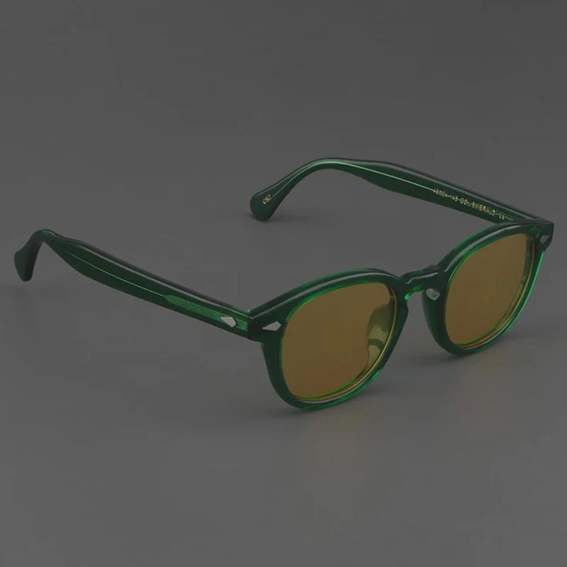 Polarized Sunglasses Men Lemtosh Johnny Depp Brand Sun Glasses Lens Woman Luxury Vintage Acetate Driver's Shade