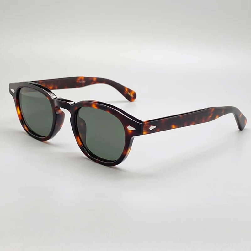Polarized Sunglasses Men Lemtosh Johnny Depp Brand Sun Glasses Lens Woman Luxury Vintage Acetate Driver's Shade