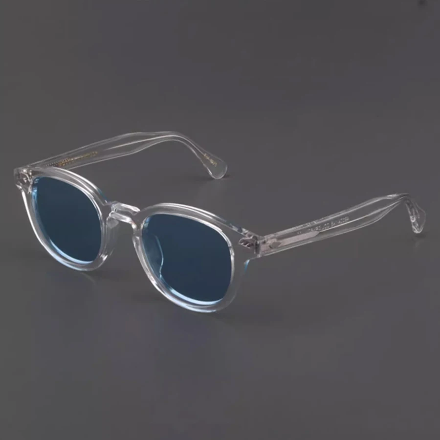 Polarized Sunglasses Men Lemtosh Johnny Depp Brand Sun Glasses Lens Woman Luxury Vintage Acetate Driver's Shade