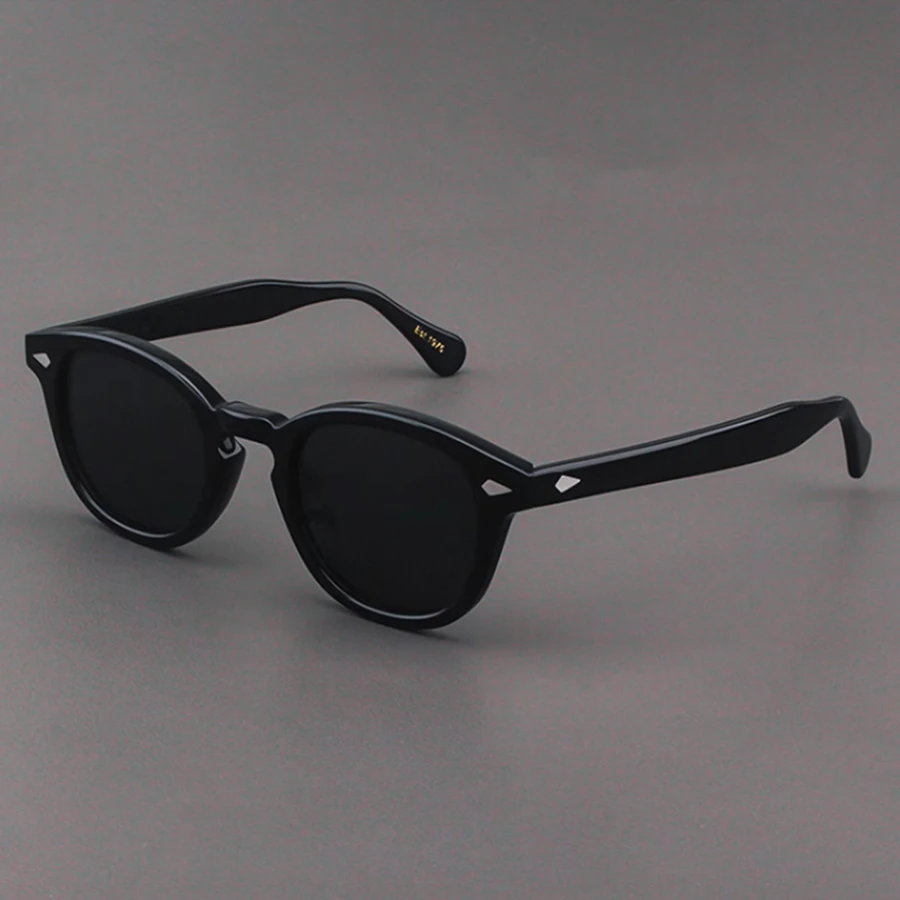 Polarized Sunglasses Men Lemtosh Johnny Depp Brand Sun Glasses Lens Woman Luxury Vintage Acetate Driver's Shade