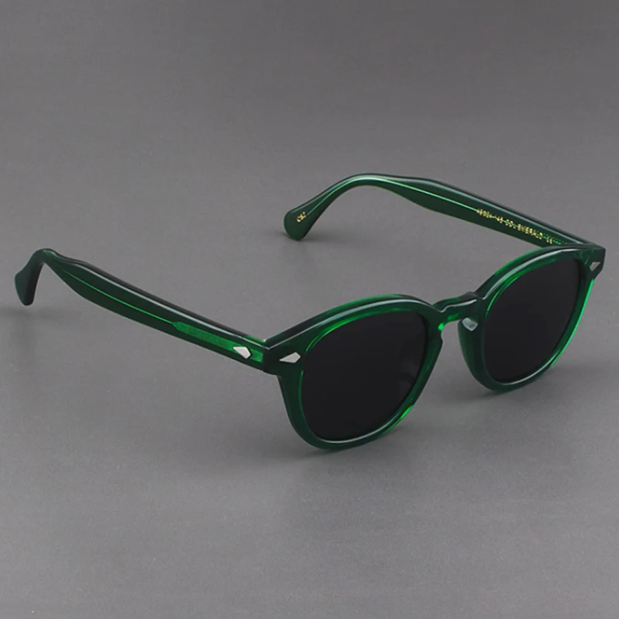 Polarized Sunglasses Men Lemtosh Johnny Depp Brand Sun Glasses Lens Woman Luxury Vintage Acetate Driver's Shade