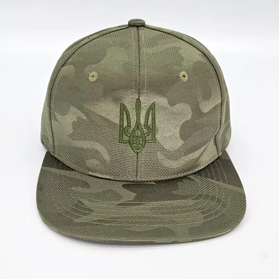 Embroidery Ukraine trident Symbol Spetsnaz Special Forces Men Women Boy Baseball Caps Dad caps Snapback Adjustable Camouflage