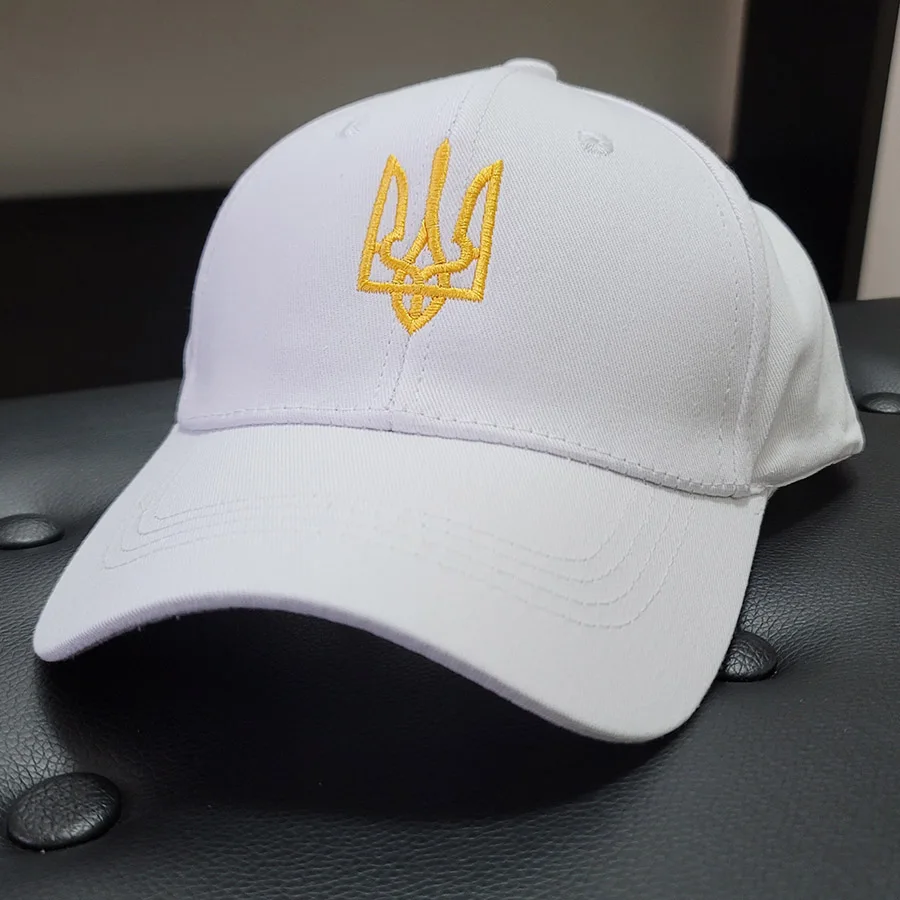 Embroidery Ukraine trident Symbol Spetsnaz Special Forces Men Women Boy Baseball Caps Dad caps Snapback Adjustable Camouflage