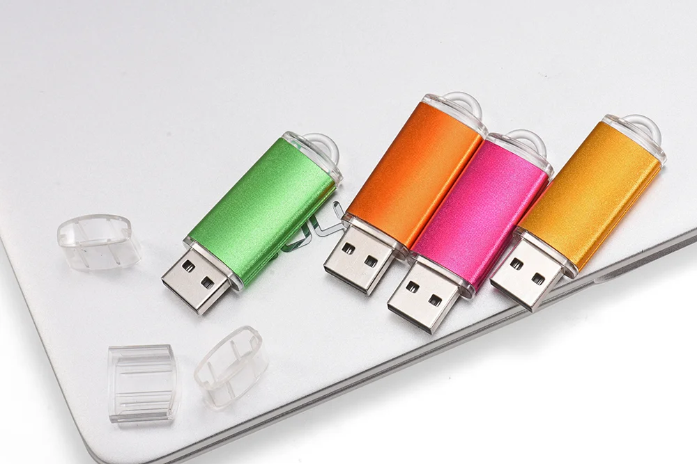 JASTER Mini Pen Drive USB Flash Drive 128GB Metal Pen Drive 64GB High Speed Memory Stick 32GB Plastic U Disk 16GB For Laptop