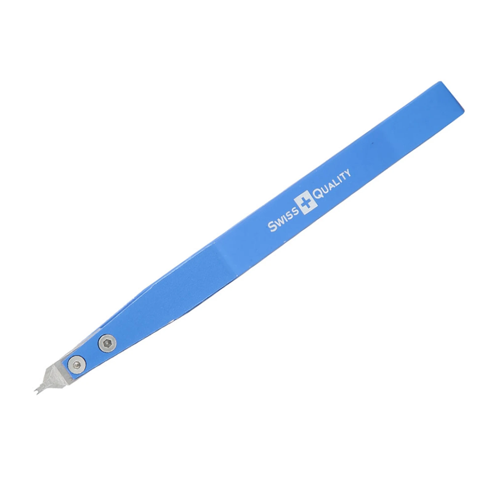 Spring Tweezers V Shape Metal Spring Tweezers Watch Band Removing Watch Repairing Tool (Blue) Watch Repairing Tool
