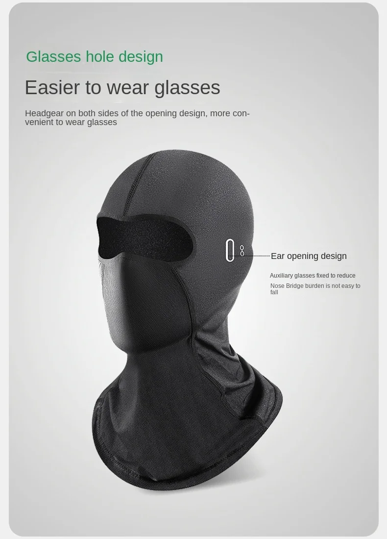 Motorcycle Riding Headwear Sun UV Protection For The Face Summer Breathable Full Face Mask Balaclava Moto Biker Cycling Mask