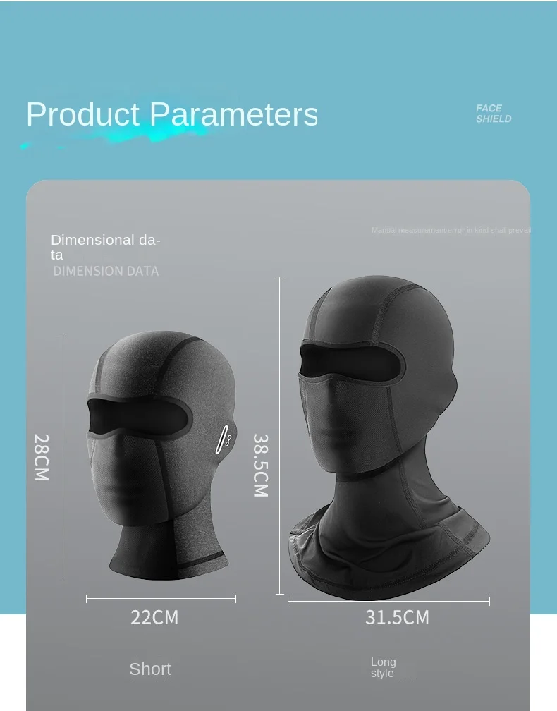 Motorcycle Riding Headwear Sun UV Protection For The Face Summer Breathable Full Face Mask Balaclava Moto Biker Cycling Mask
