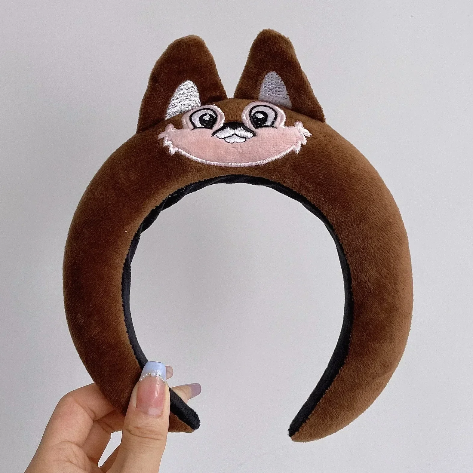 Disney Cartoon Winnie the Pooh Headband Girls Suelly Plush Ears Hair Bands Baby Eeyore Headwear Kid Fall Winter Hair Accessories