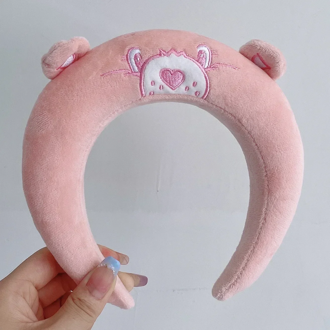 Disney Cartoon Winnie the Pooh Headband Girls Suelly Plush Ears Hair Bands Baby Eeyore Headwear Kid Fall Winter Hair Accessories