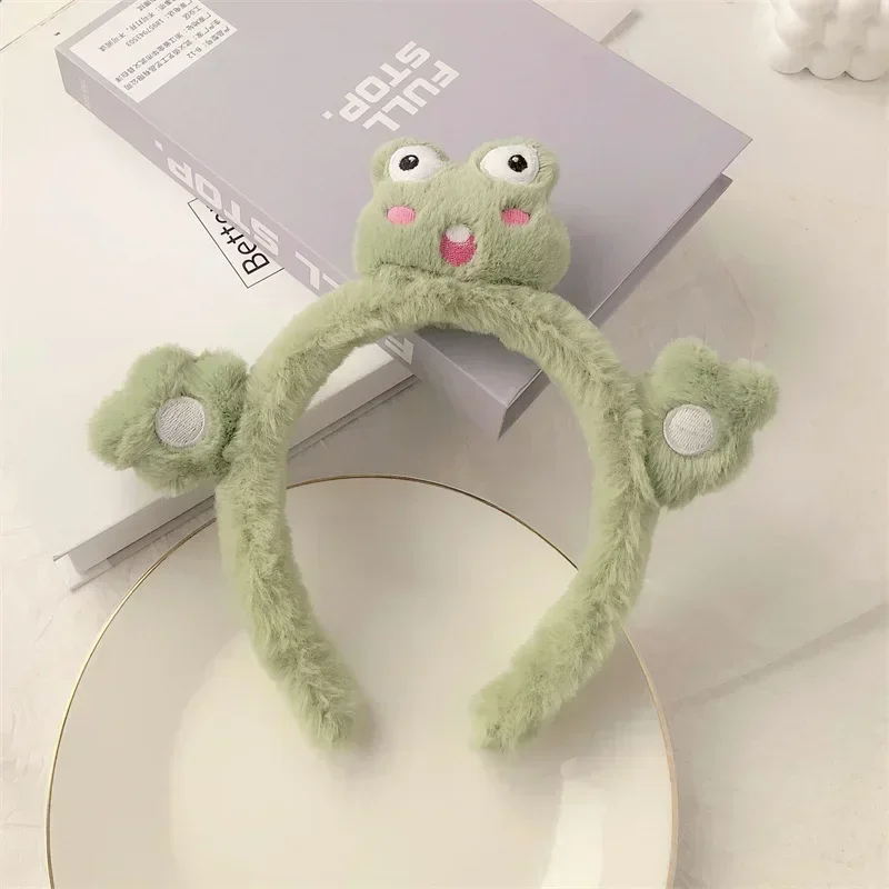 Disney Cartoon Winnie the Pooh Headband Girls Suelly Plush Ears Hair Bands Baby Eeyore Headwear Kid Fall Winter Hair Accessories
