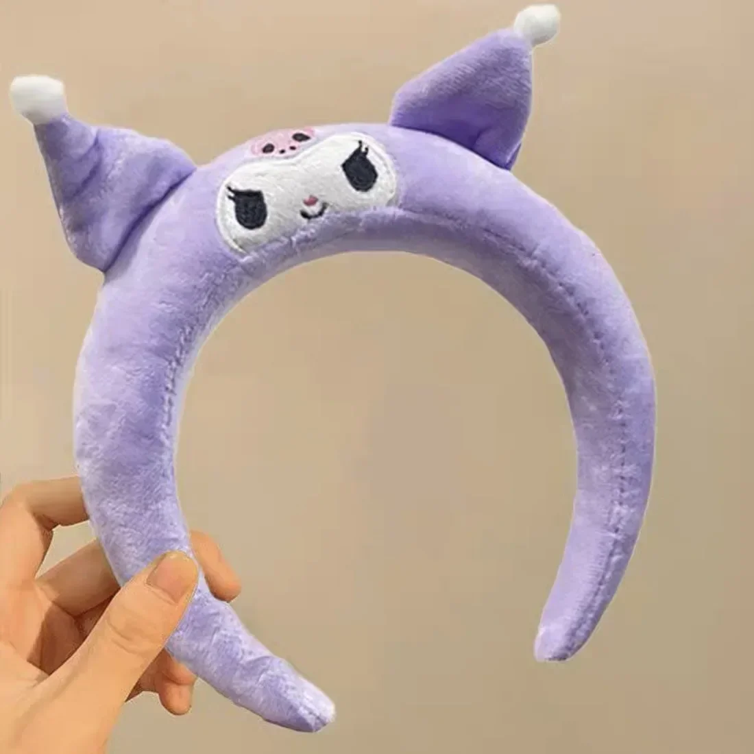 Disney Cartoon Winnie the Pooh Headband Girls Suelly Plush Ears Hair Bands Baby Eeyore Headwear Kid Fall Winter Hair Accessories
