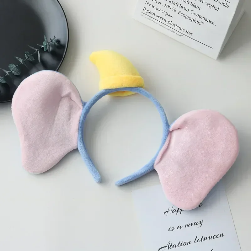 Disney Cartoon Winnie the Pooh Headband Girls Suelly Plush Ears Hair Bands Baby Eeyore Headwear Kid Fall Winter Hair Accessories