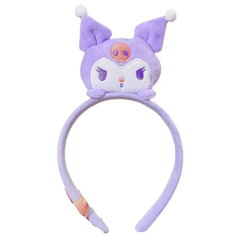 Disney Cartoon Winnie the Pooh Headband Girls Suelly Plush Ears Hair Bands Baby Eeyore Headwear Kid Fall Winter Hair Accessories