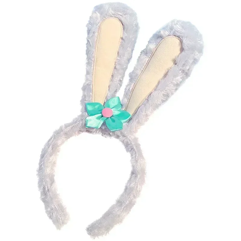 Disney Cartoon Winnie the Pooh Headband Girls Suelly Plush Ears Hair Bands Baby Eeyore Headwear Kid Fall Winter Hair Accessories