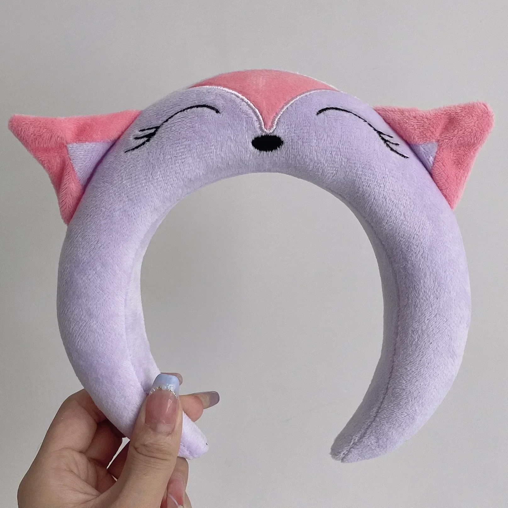 Disney Cartoon Winnie the Pooh Headband Girls Suelly Plush Ears Hair Bands Baby Eeyore Headwear Kid Fall Winter Hair Accessories