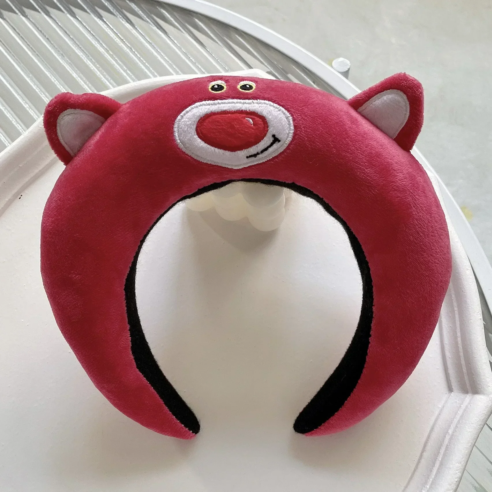 Disney Cartoon Winnie the Pooh Headband Girls Suelly Plush Ears Hair Bands Baby Eeyore Headwear Kid Fall Winter Hair Accessories