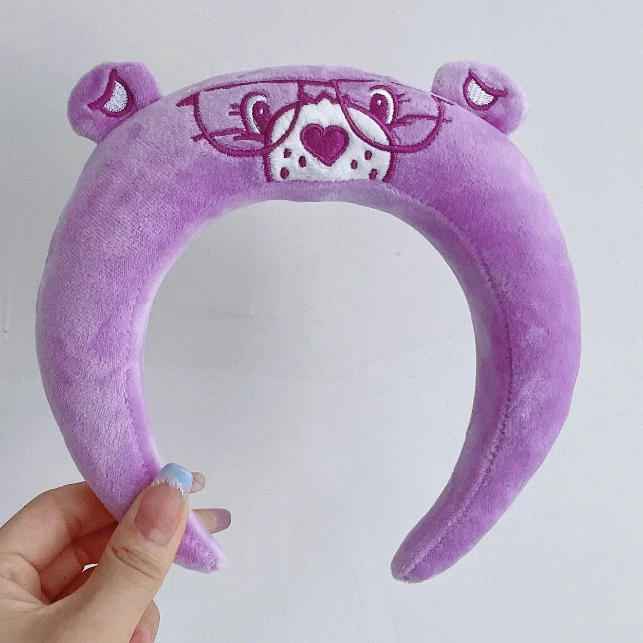 Disney Cartoon Winnie the Pooh Headband Girls Suelly Plush Ears Hair Bands Baby Eeyore Headwear Kid Fall Winter Hair Accessories