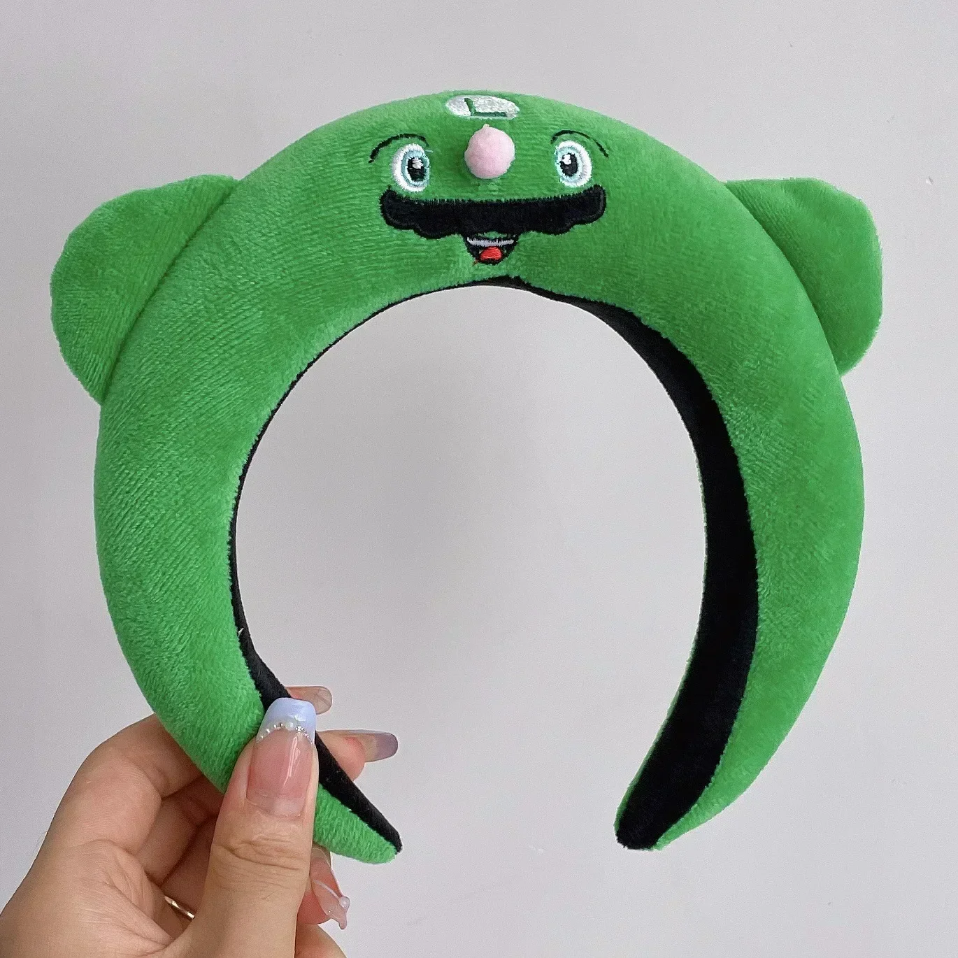Disney Cartoon Winnie the Pooh Headband Girls Suelly Plush Ears Hair Bands Baby Eeyore Headwear Kid Fall Winter Hair Accessories
