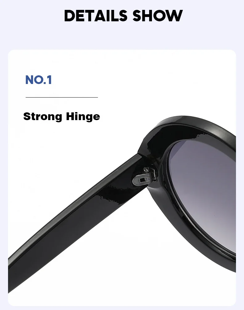 Punk Colorful Round Sunglasses New Women Men Fashion Gradient Sun Glasses Female Brand Designer Candy Color Eyewear Shades UV400