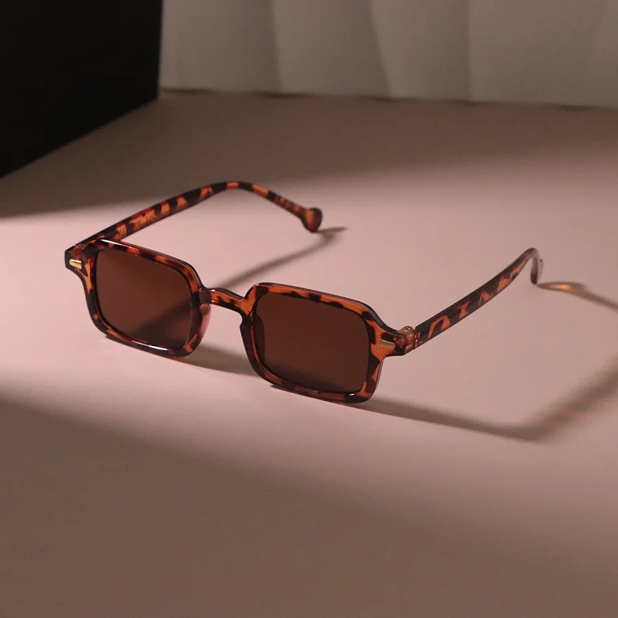 Square Retro Sunglasses Women Men Rectangle Outdoors Vintage Sun Glasses Female Male Fashion Mirror Punk Shades Oculos De Sol
