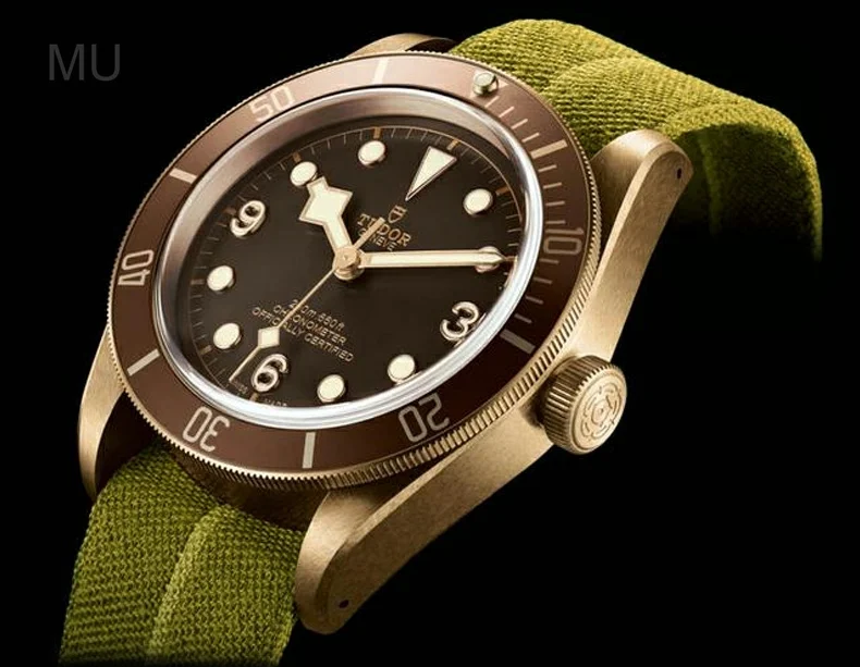 Wear-resistant Elastic Nylon Watch Strap for Rolex Water Ghost Tudor Series 60s French Parachute Bag Strap 18 20 22mm