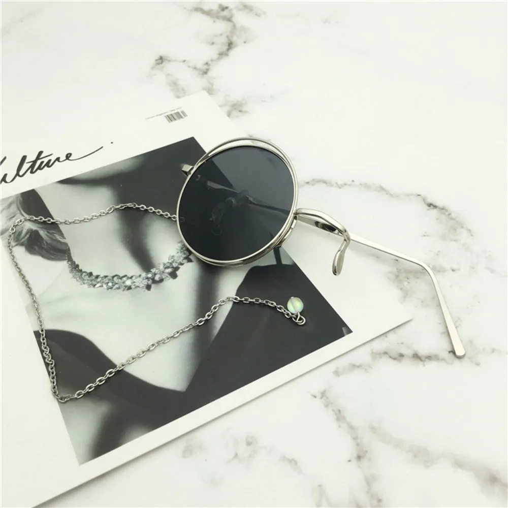 Steampunk Style Monocle Glasses Fashion Unisex British Style Cos Glass One-Sided Eyewear Punks Retro Eyeglass Sunglasses Props