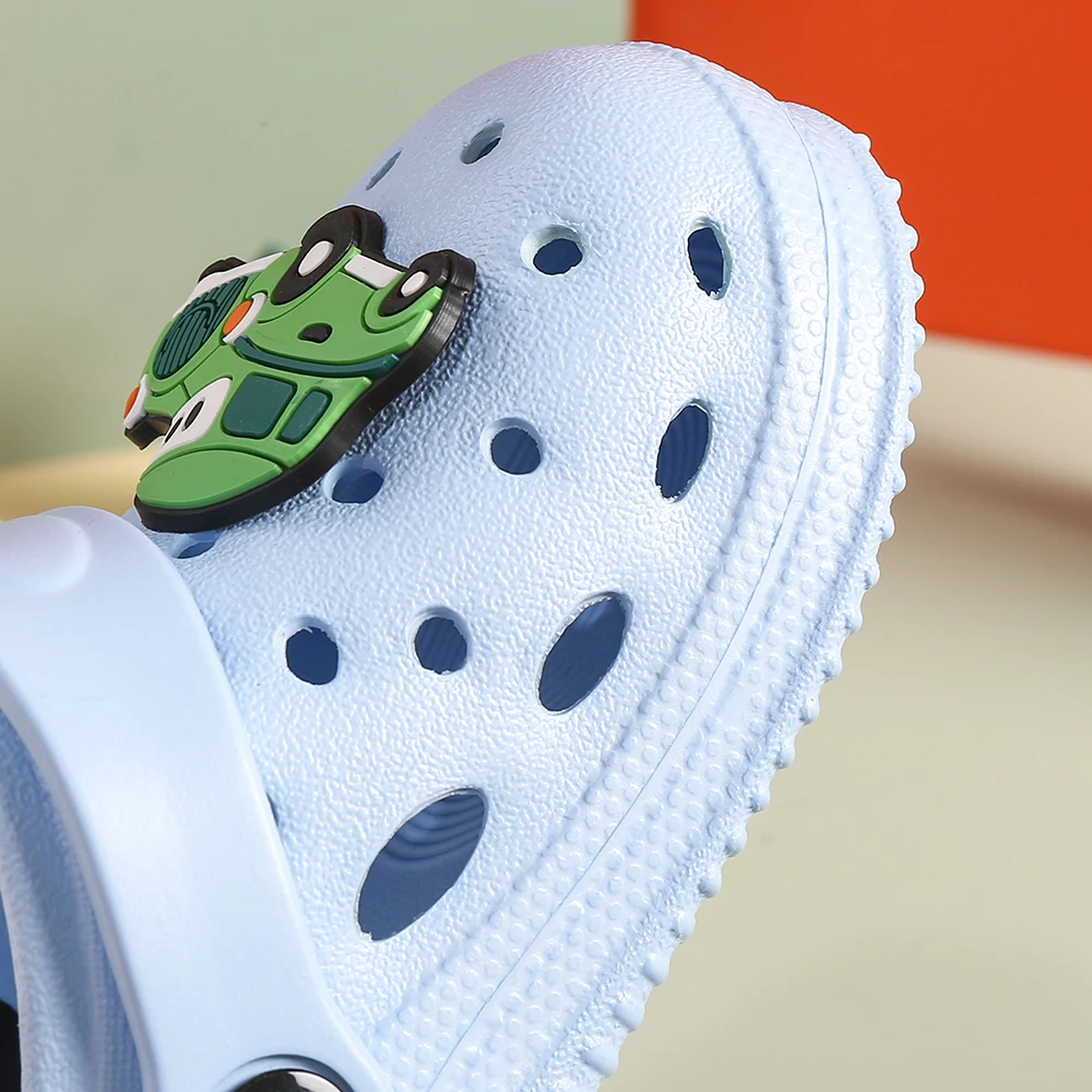 Fashion Children's Slippers Cute Cartoon Girls Boys Non-Slip Casual Shoes Soft Soles Baby Shoes Home Outdoor Baby Sandals Summer