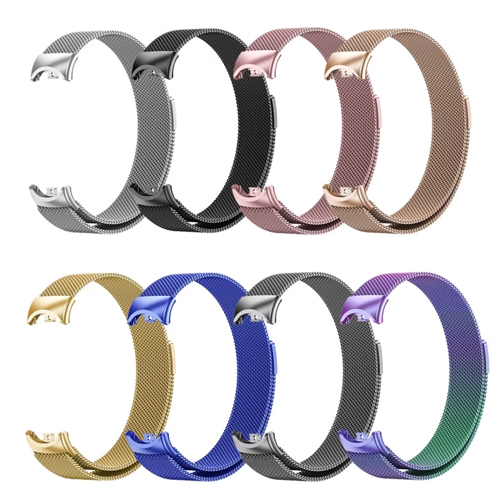 Stainless Steel for mi band 11 8 9 10 strap miband accessories magnetic belt correa bracelet for Xiaomi smart band 11 watchband
