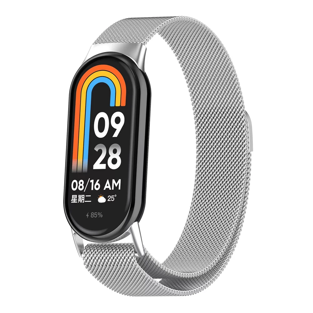Stainless Steel for mi band 11 8 9 10 strap miband accessories magnetic belt correa bracelet for Xiaomi smart band 11 watchband