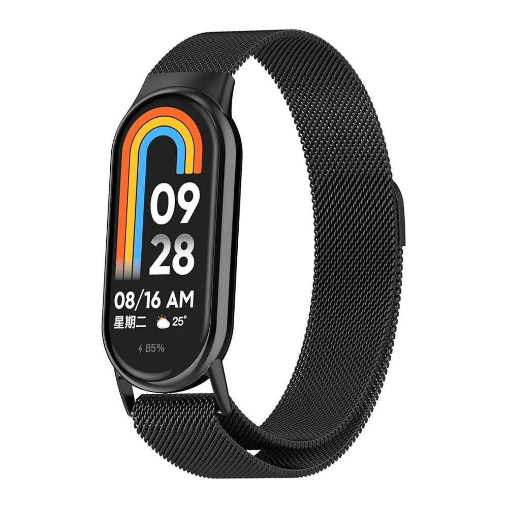 Stainless Steel for mi band 11 8 9 10 strap miband accessories magnetic belt correa bracelet for Xiaomi smart band 11 watchband