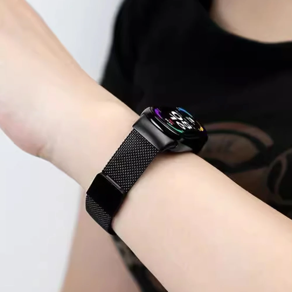 Stainless Steel for mi band 11 8 9 10 strap miband accessories magnetic belt correa bracelet for Xiaomi smart band 11 watchband