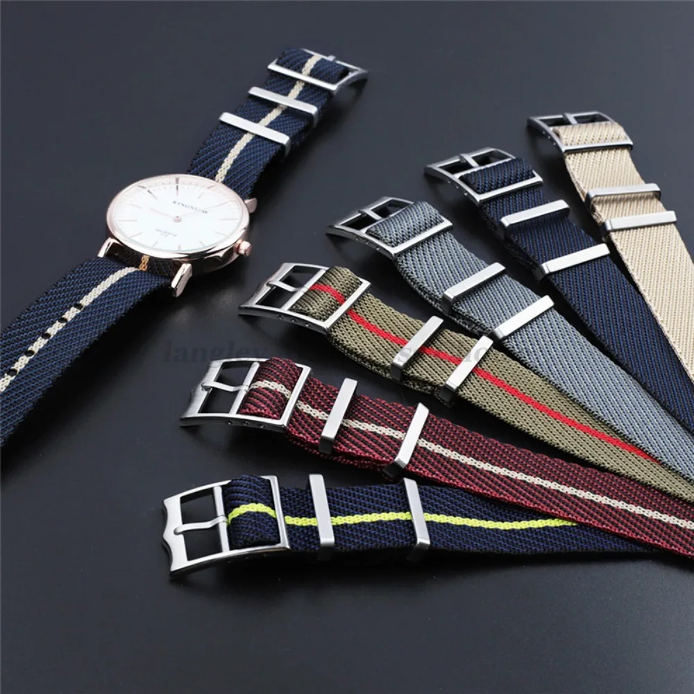 Premium Nylon Watch Band for Tudor Army Military Canvas Strap 20mm 22mm Fabric Bracelet for Seiko for Omega Men Women Wristband