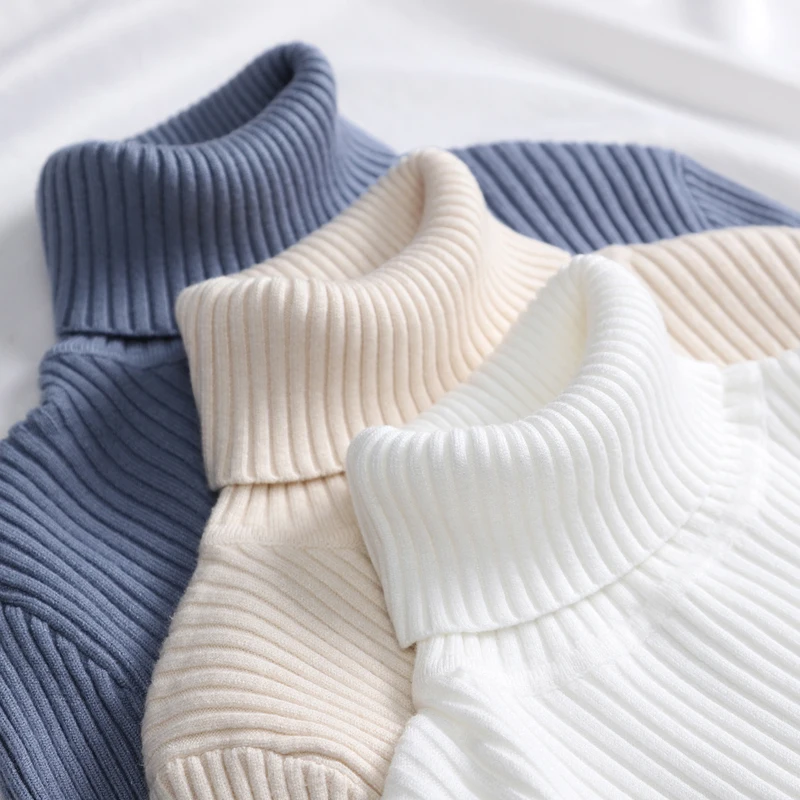 Heliar Women Fall Turtleneck Sweater Knitted Soft Pullovers Cashmere Jumpers Basic Soft Sweaters For Women 2026 Autumn Winter