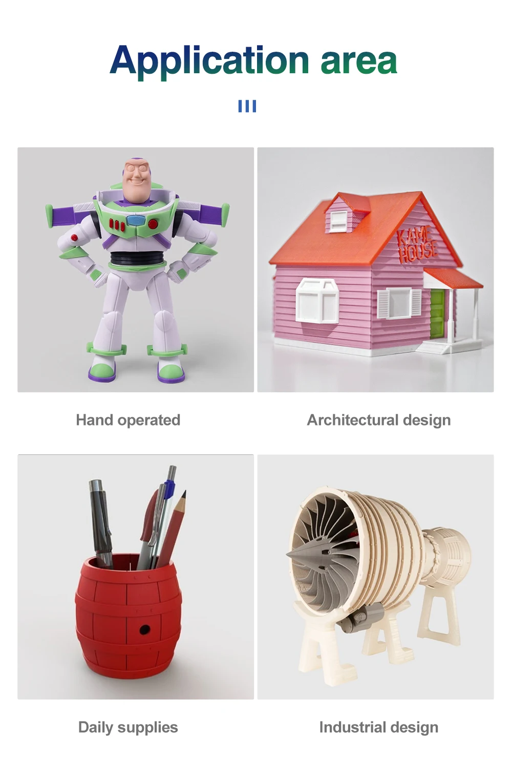 KINGROON Silk Tri-color PLA Filament 3D Printer 1.75mm 1KG/roll Silk PLA Filament Plastic Material 3D Printing Special Color