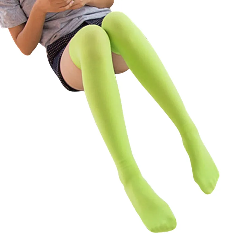 Sexy Soild Color Long Socks Women Over Knee Thigh High Over The Knee Stockings Lolita Ladies Girls Summer Knee Socks