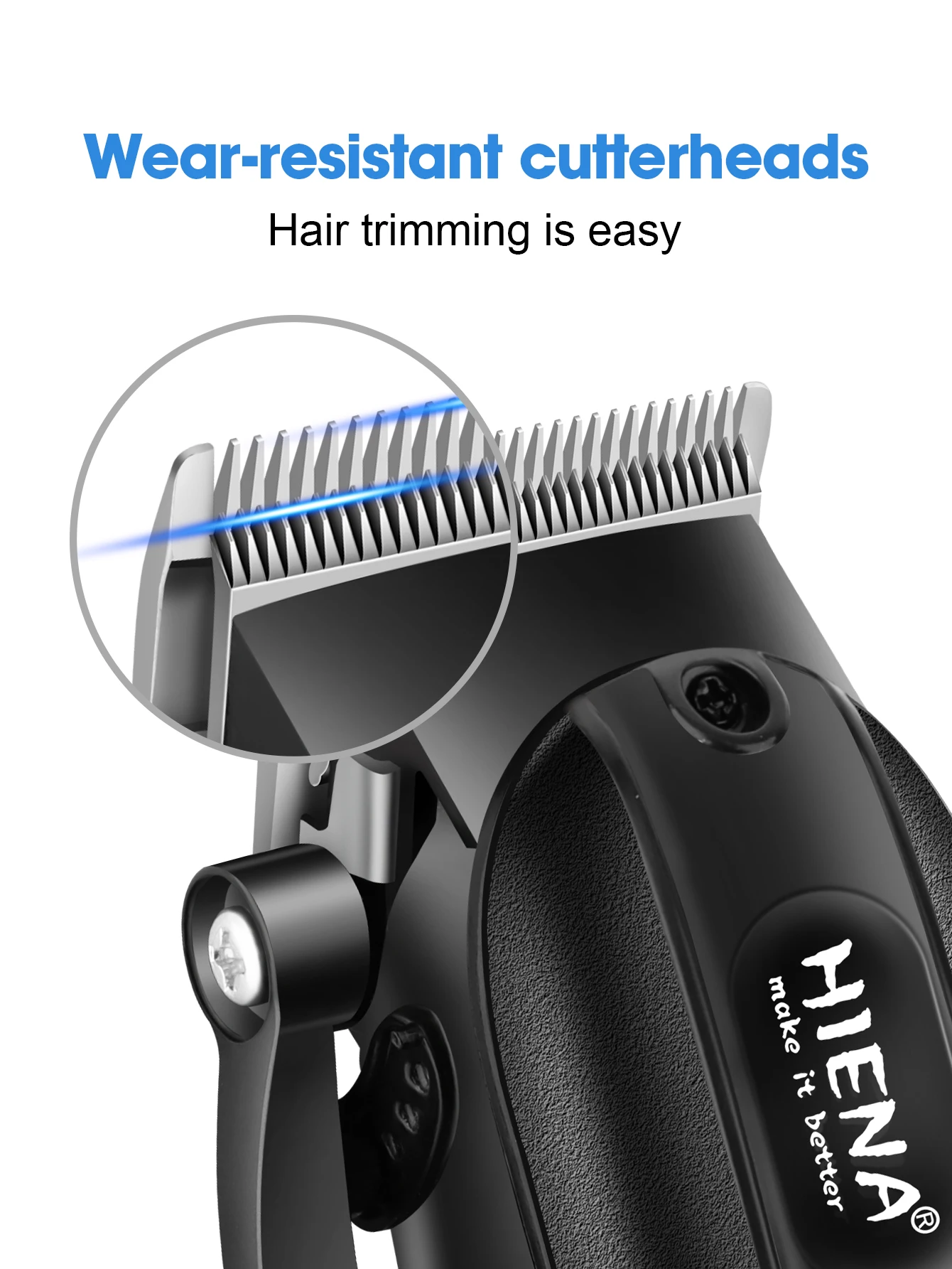 Professional Barber Electric Hair clipper LED display screen UBS charging Trimmer Powerful electric hair clipper trimmer tool