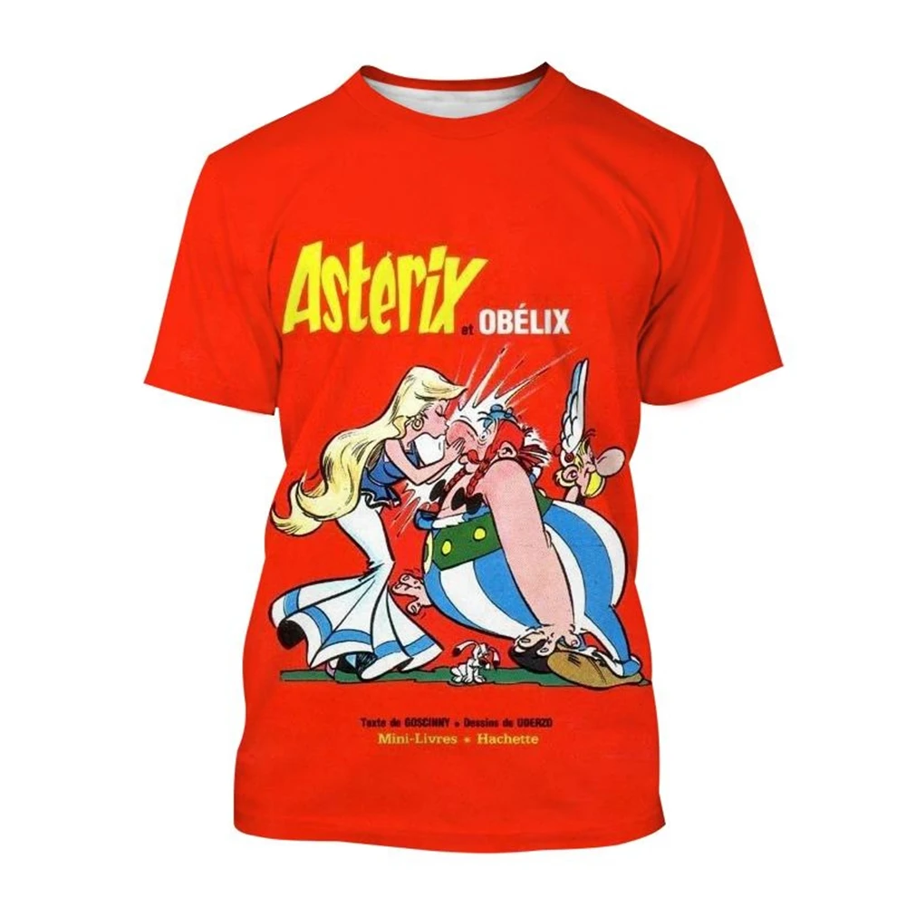 Hot selling new 3D printed T-shirt men's and women's cartoon T-shirt casual fashion hip-hop cool round neck short sleeved top