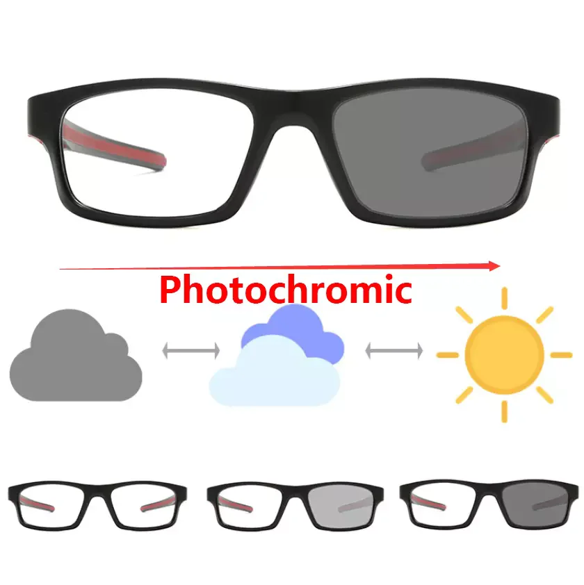 Photochromic Gray Reading Glasses Men Women Hyperopia Presbyopia Outdoor Sport Sunglasses Presbyopia Glasses Readers +0.5 1.75
