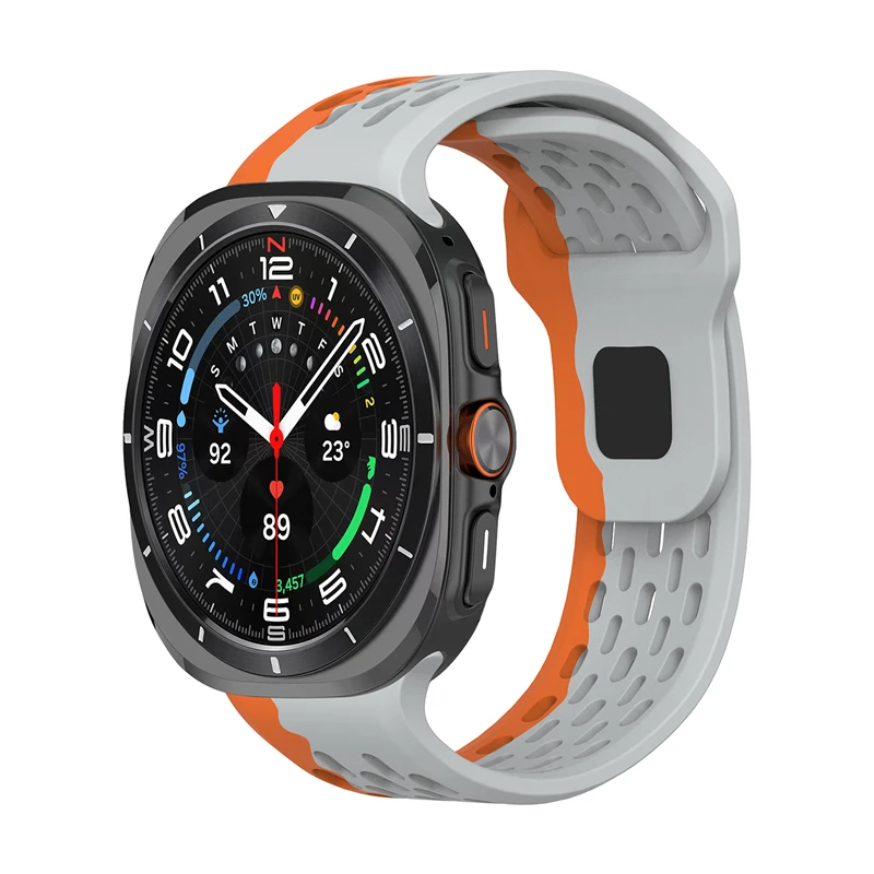 Marine Band For Samsung Galaxy Watch Ultra2 2026 Sports Silicone Strap Bracelet Samsung Galaxy Ultra 47mm Watchband Accessories