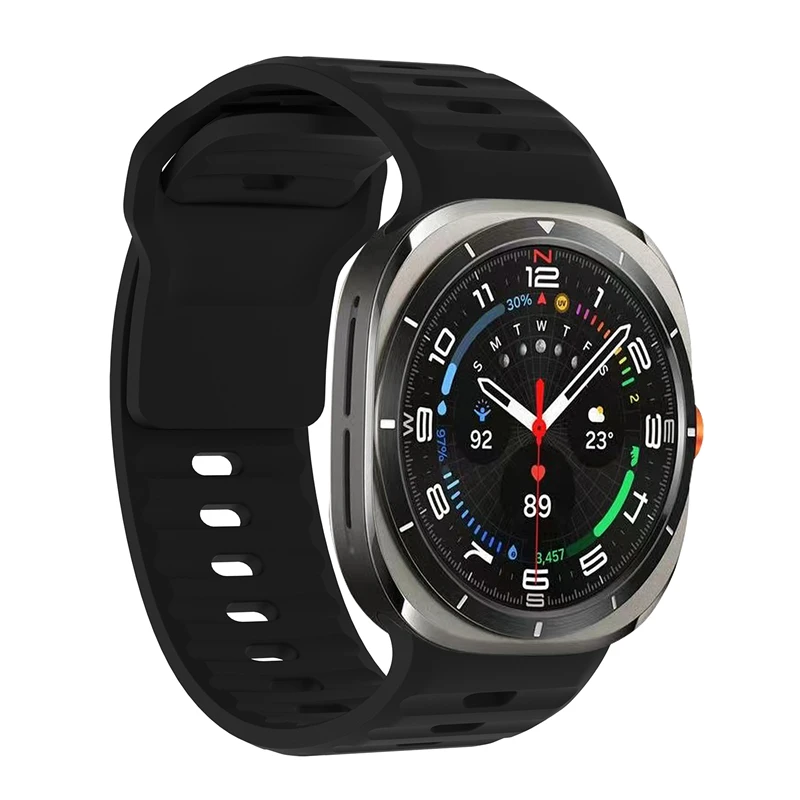 Marine Band For Samsung Galaxy Watch Ultra2 2026 Sports Silicone Strap Bracelet Samsung Galaxy Ultra 47mm Watchband Accessories