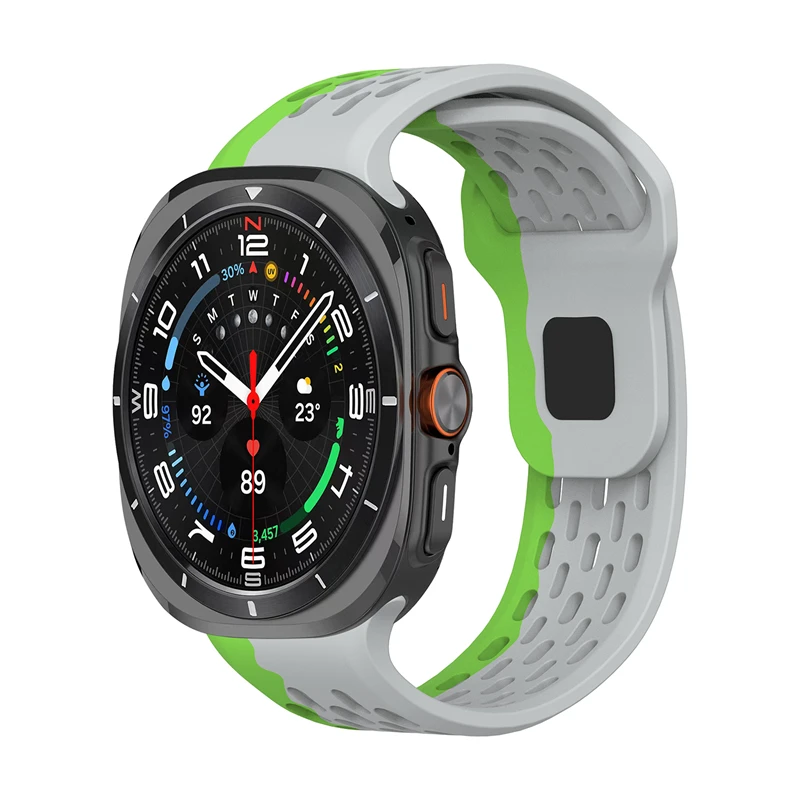 Marine Band For Samsung Galaxy Watch Ultra2 2026 Sports Silicone Strap Bracelet Samsung Galaxy Ultra 47mm Watchband Accessories
