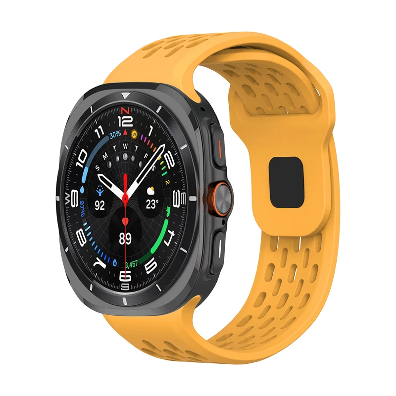 Marine Band For Samsung Galaxy Watch Ultra2 2026 Sports Silicone Strap Bracelet Samsung Galaxy Ultra 47mm Watchband Accessories