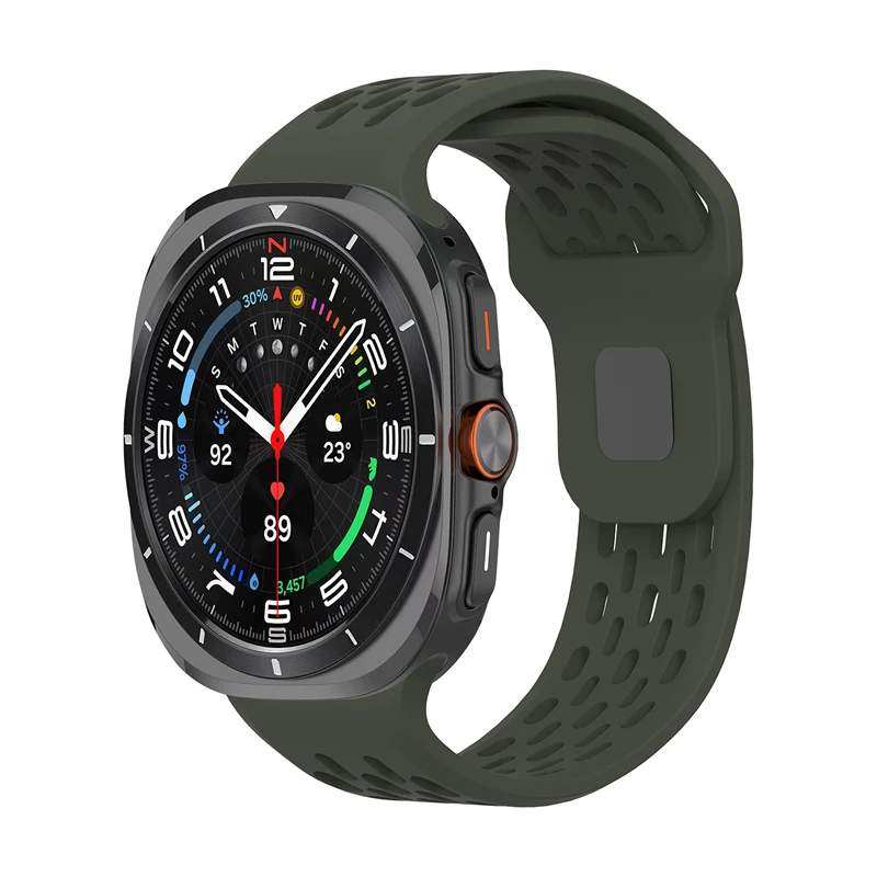 Marine Band For Samsung Galaxy Watch Ultra2 2026 Sports Silicone Strap Bracelet Samsung Galaxy Ultra 47mm Watchband Accessories