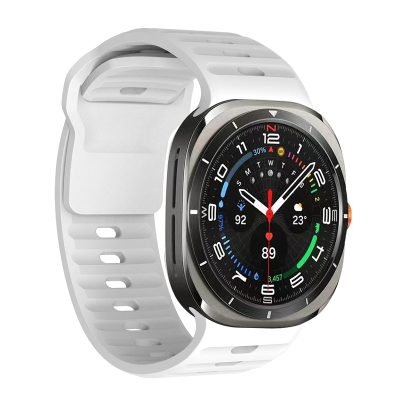 Marine Band For Samsung Galaxy Watch Ultra2 2026 Sports Silicone Strap Bracelet Samsung Galaxy Ultra 47mm Watchband Accessories