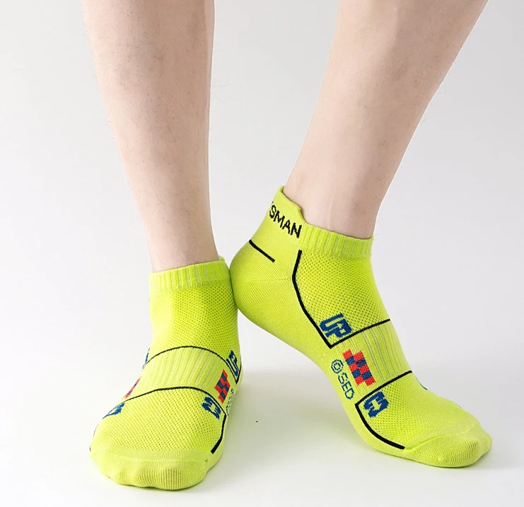 6 Pairs Socks Men Cotton Sport Casual Ankle Short Socks Breathable Mesh Spring Summer Ankle Sports Sockke Gift