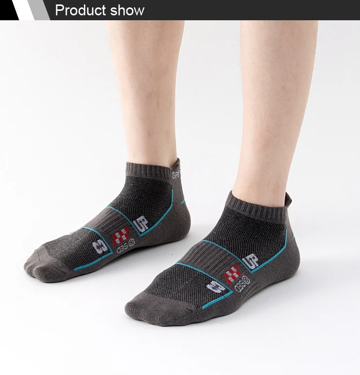 6 Pairs Socks Men Cotton Sport Casual Ankle Short Socks Breathable Mesh Spring Summer Ankle Sports Sockke Gift