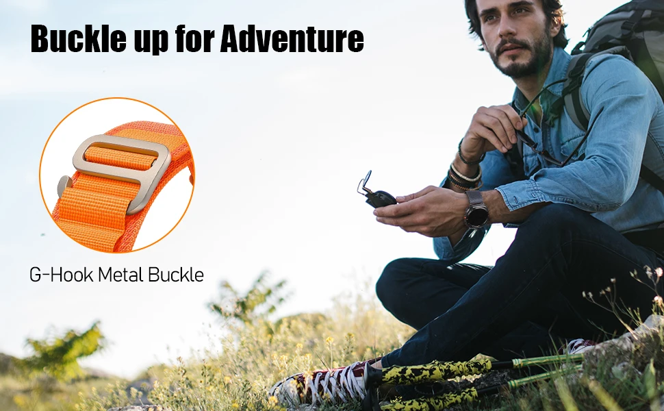 Alpine Loop For Samsung Galaxy Watch Ultra 2025 Strap 47mm Accessories Sports Nylon Bracelet correa Galaxy watch ultra band 47mm
